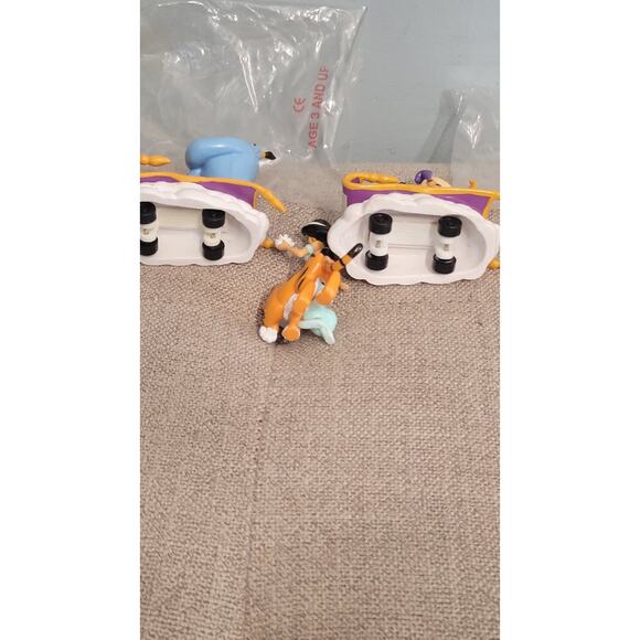 Vintage Applause Disney Aladdin 90s Toy Lot – Jasmine+Aladdin, Jasmine+Rajah,... - Picture 7 of 7